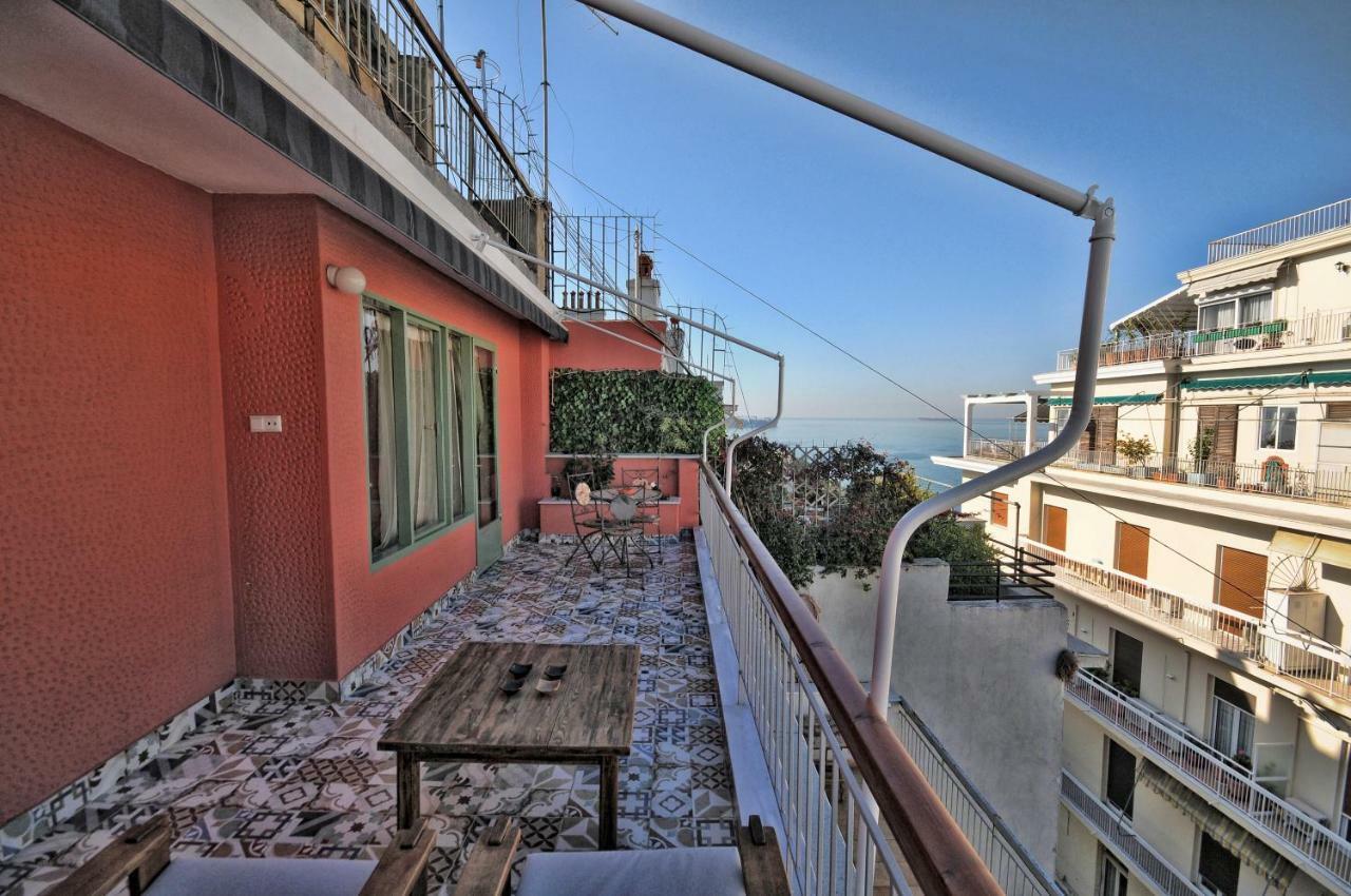F & B Collection - Seaview Mini Penthouse Leilighet Thessaloníki Eksteriør bilde